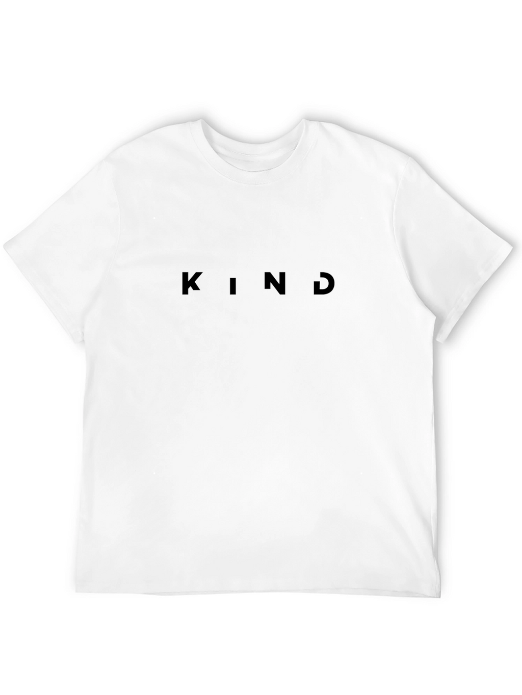 Kind Black T-Shirt: Minimalist Style
