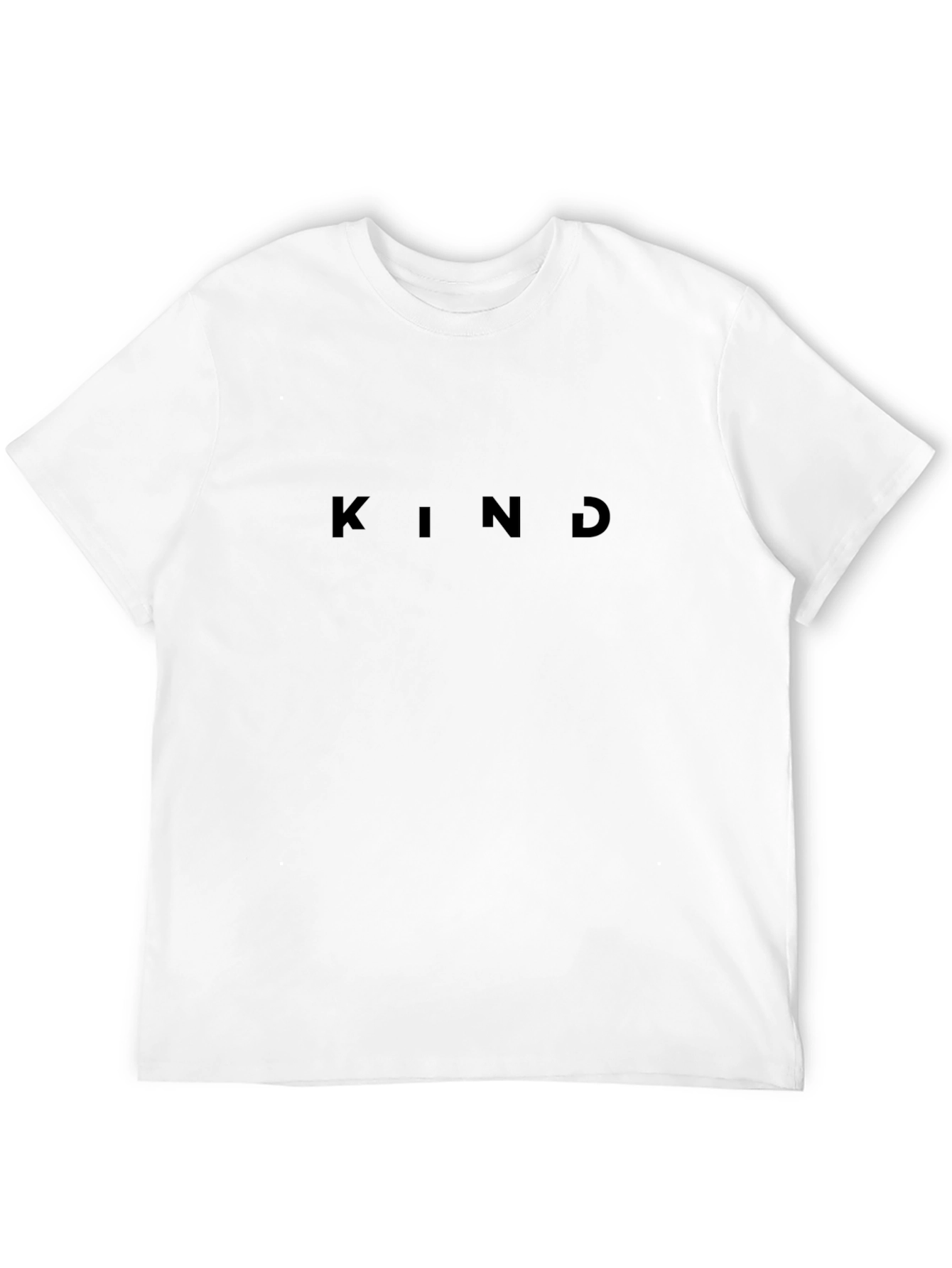 Kind Black T-Shirt: Minimalist Style