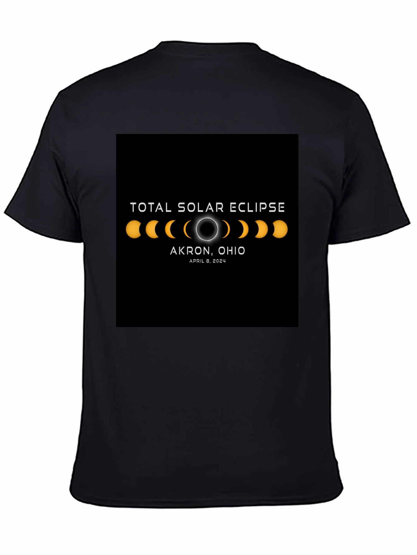 Total Solar Eclipse Akron Ohio 2024 T-Shirt