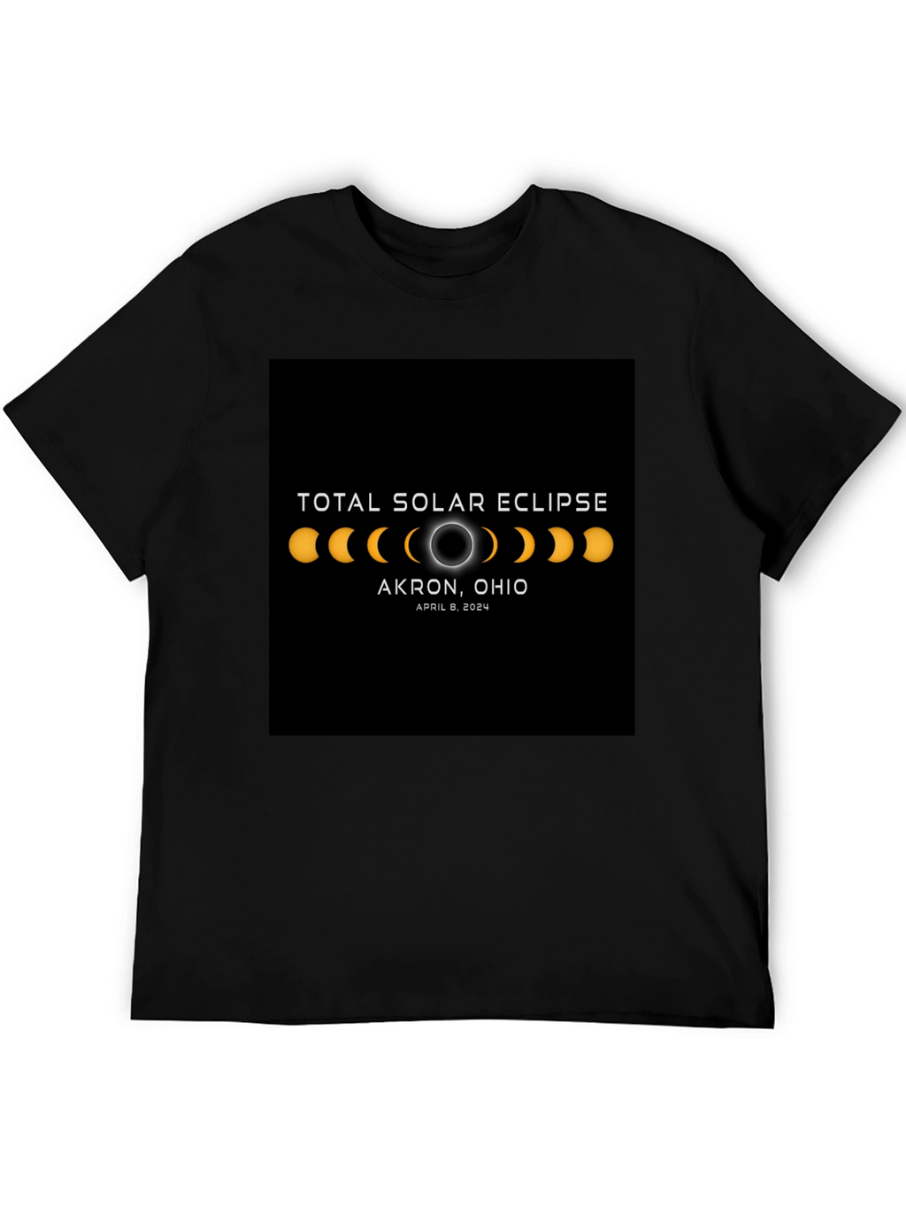 Total Solar Eclipse Akron Ohio 2024 T-Shirt