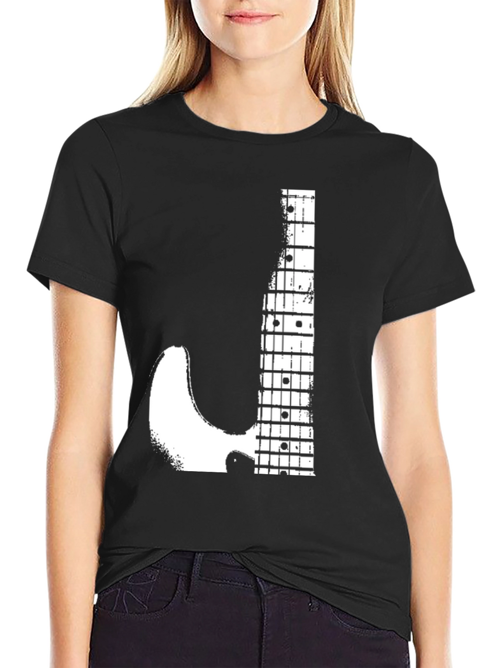 Guitar Neck T-Shirt - Music Lover Tee