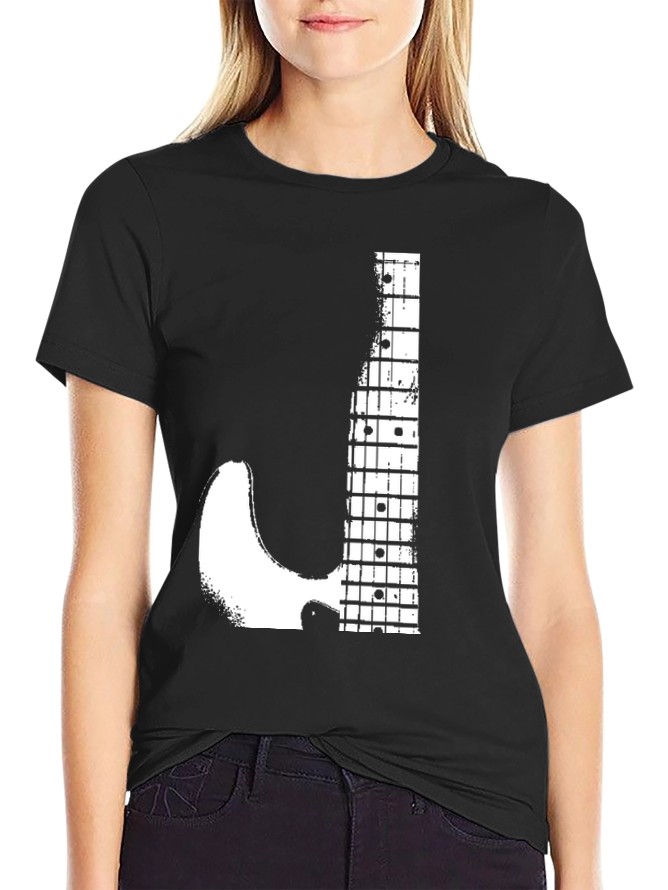 Guitar Neck T-Shirt - Music Lover Tee