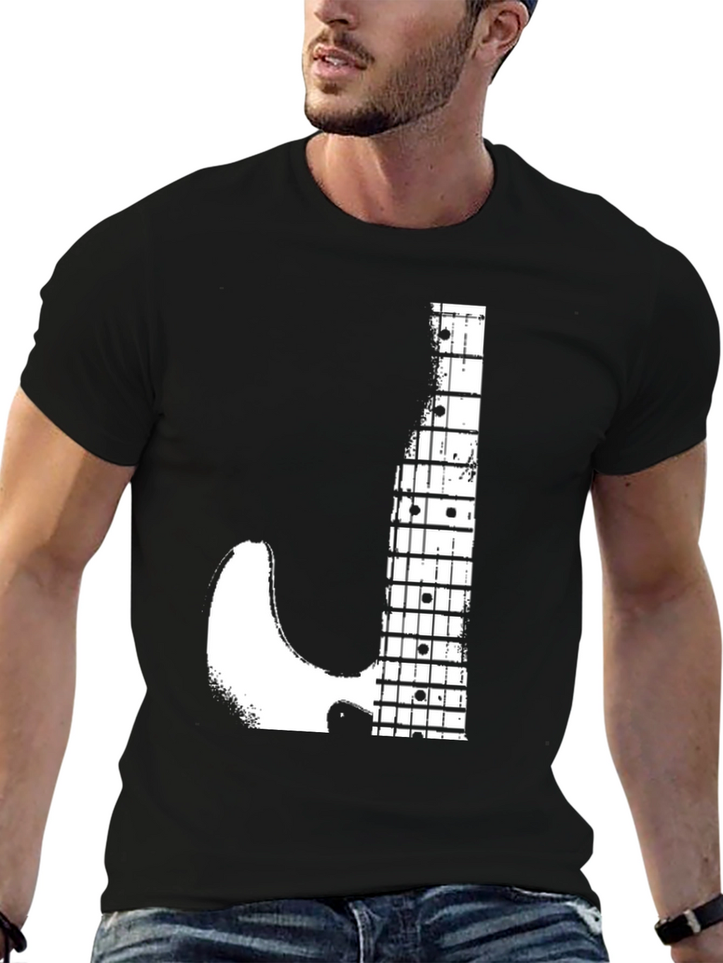 Guitar Neck T-Shirt - Music Lover Tee