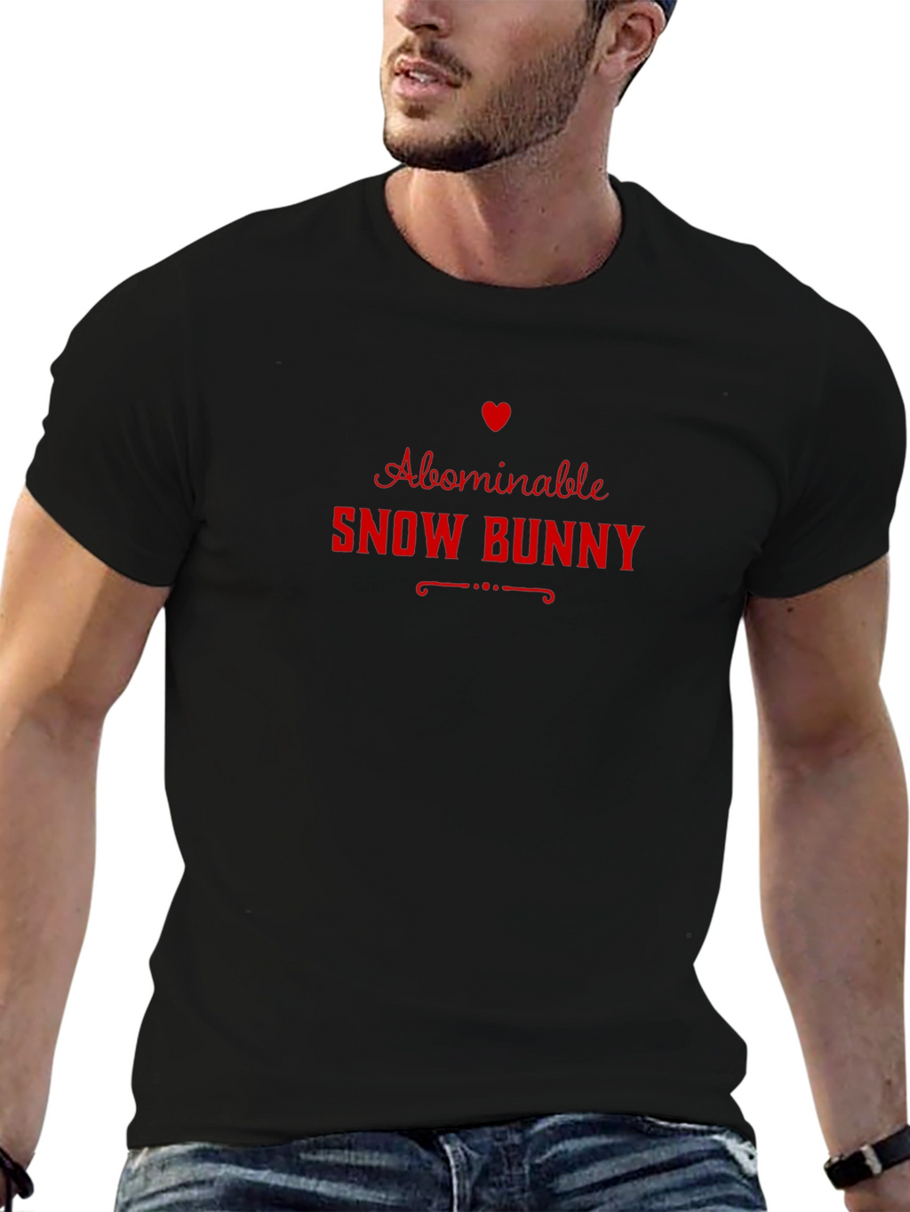 Abominable Snow Bunny Graphic Tee