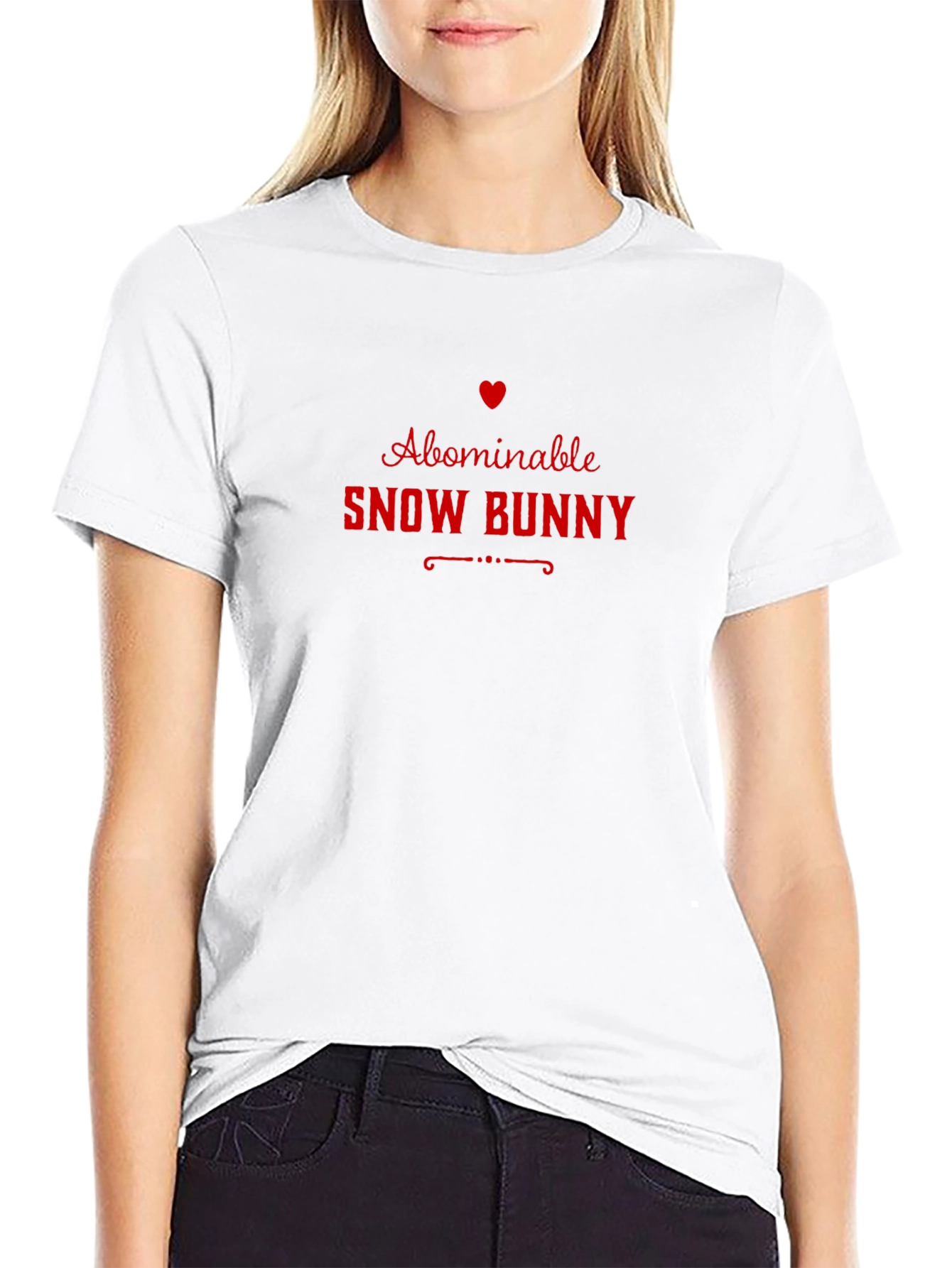 Abominable Snow Bunny Graphic Tee