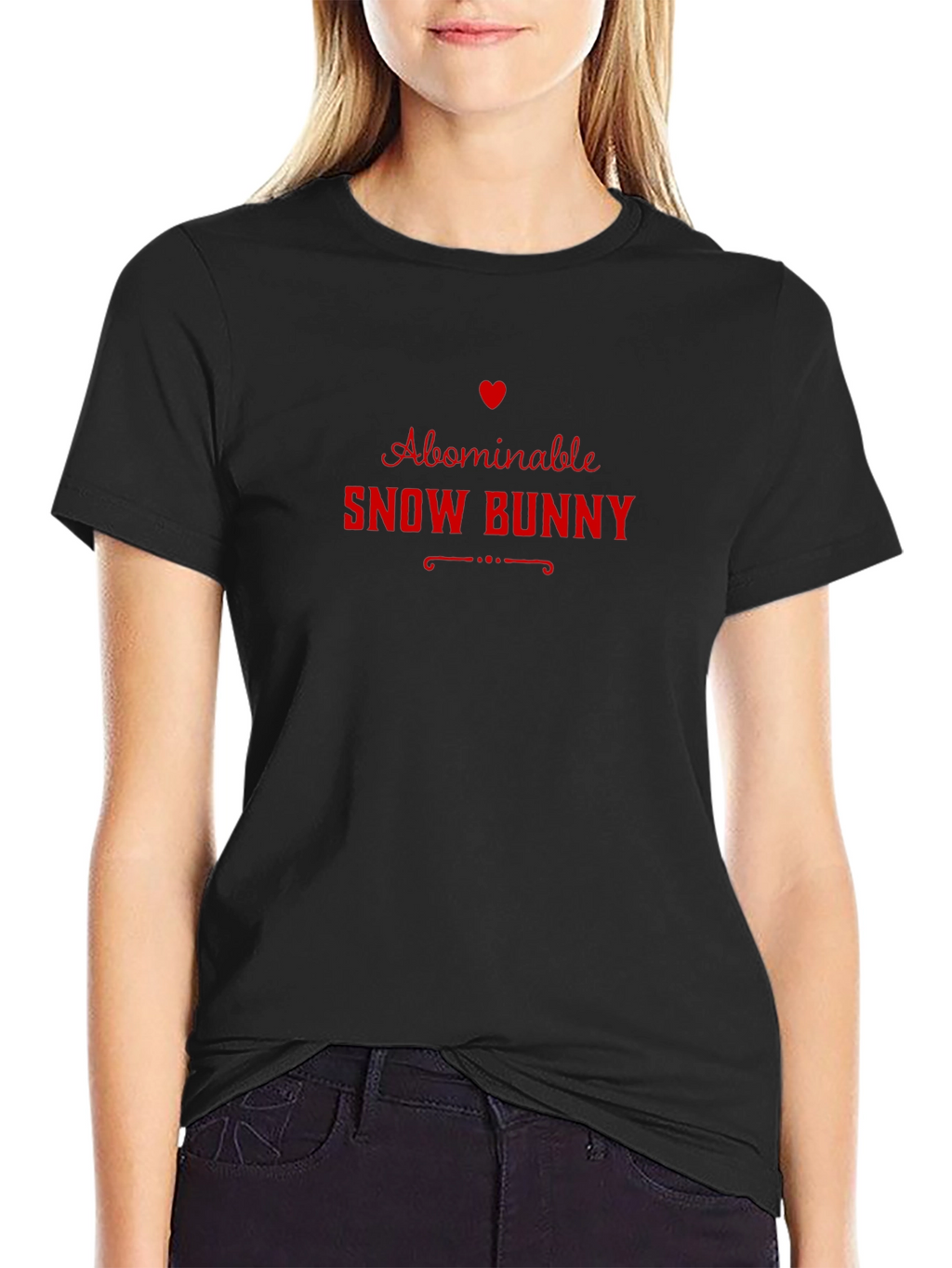 Abominable Snow Bunny Graphic Tee