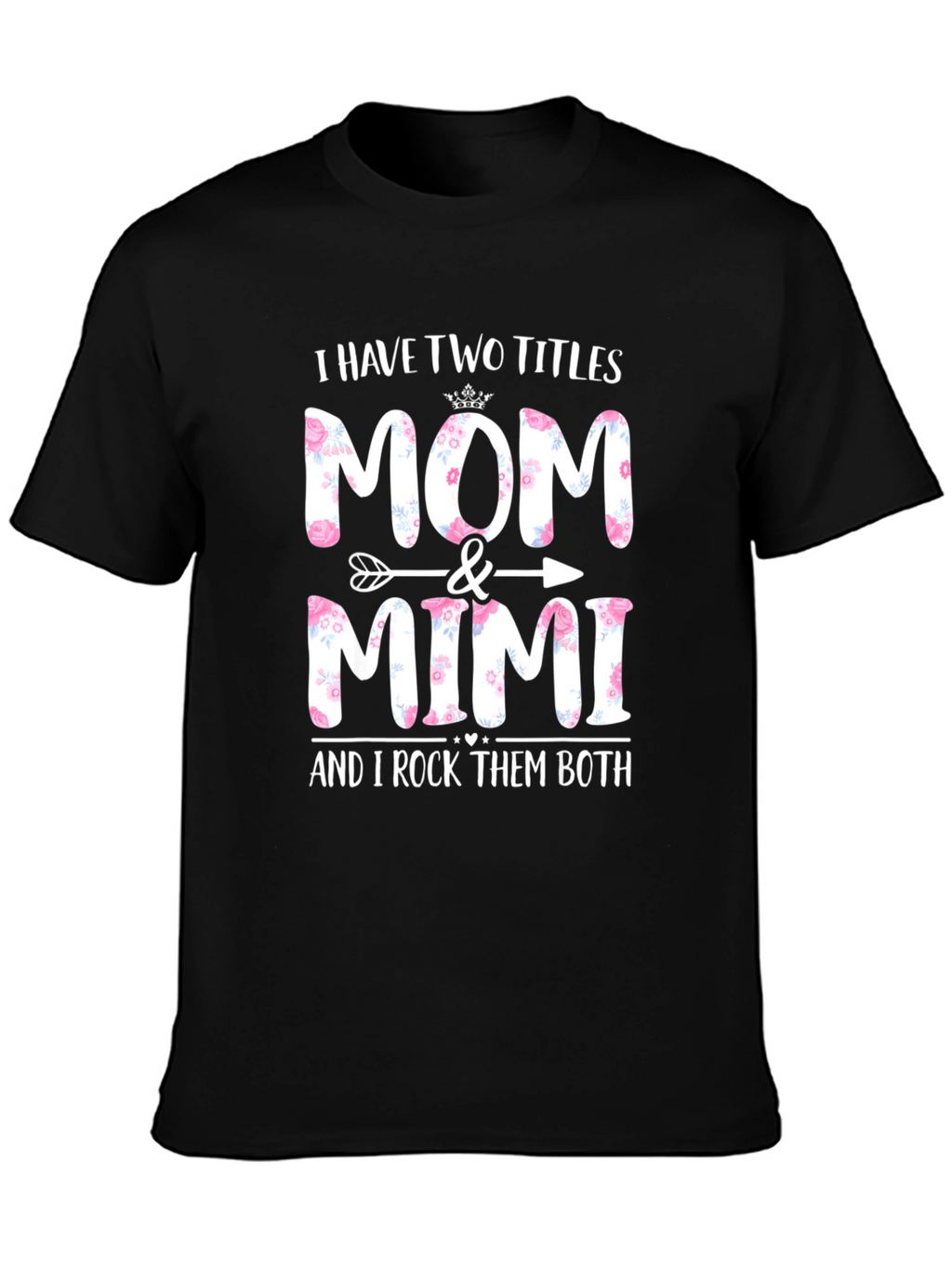 Mom & Mimi Floral Graphic Tee
