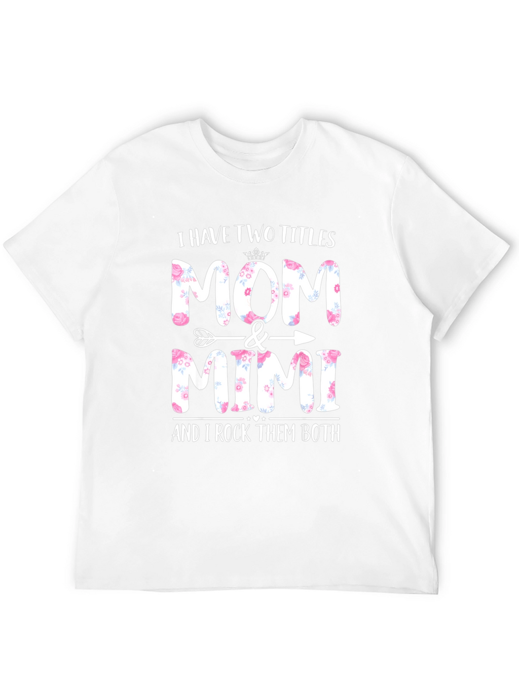 Mom & Mimi Floral Graphic Tee