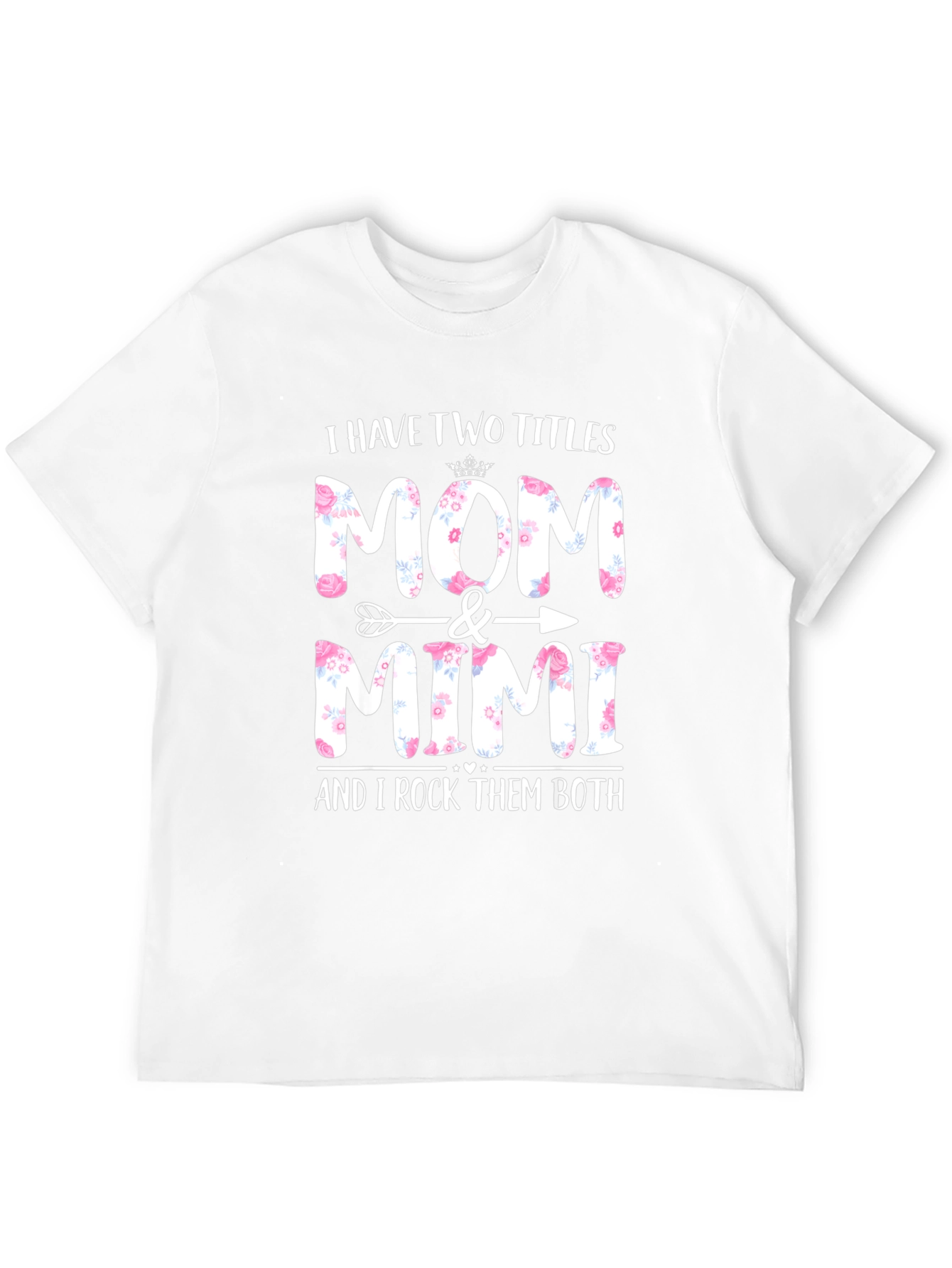 Mom & Mimi Floral Graphic Tee