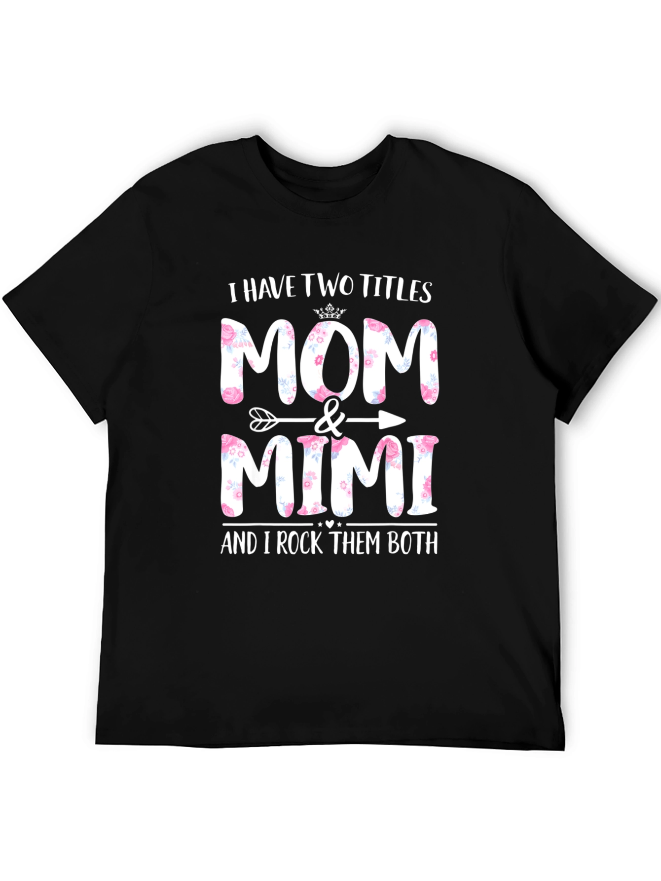 Mom & Mimi Floral Graphic Tee