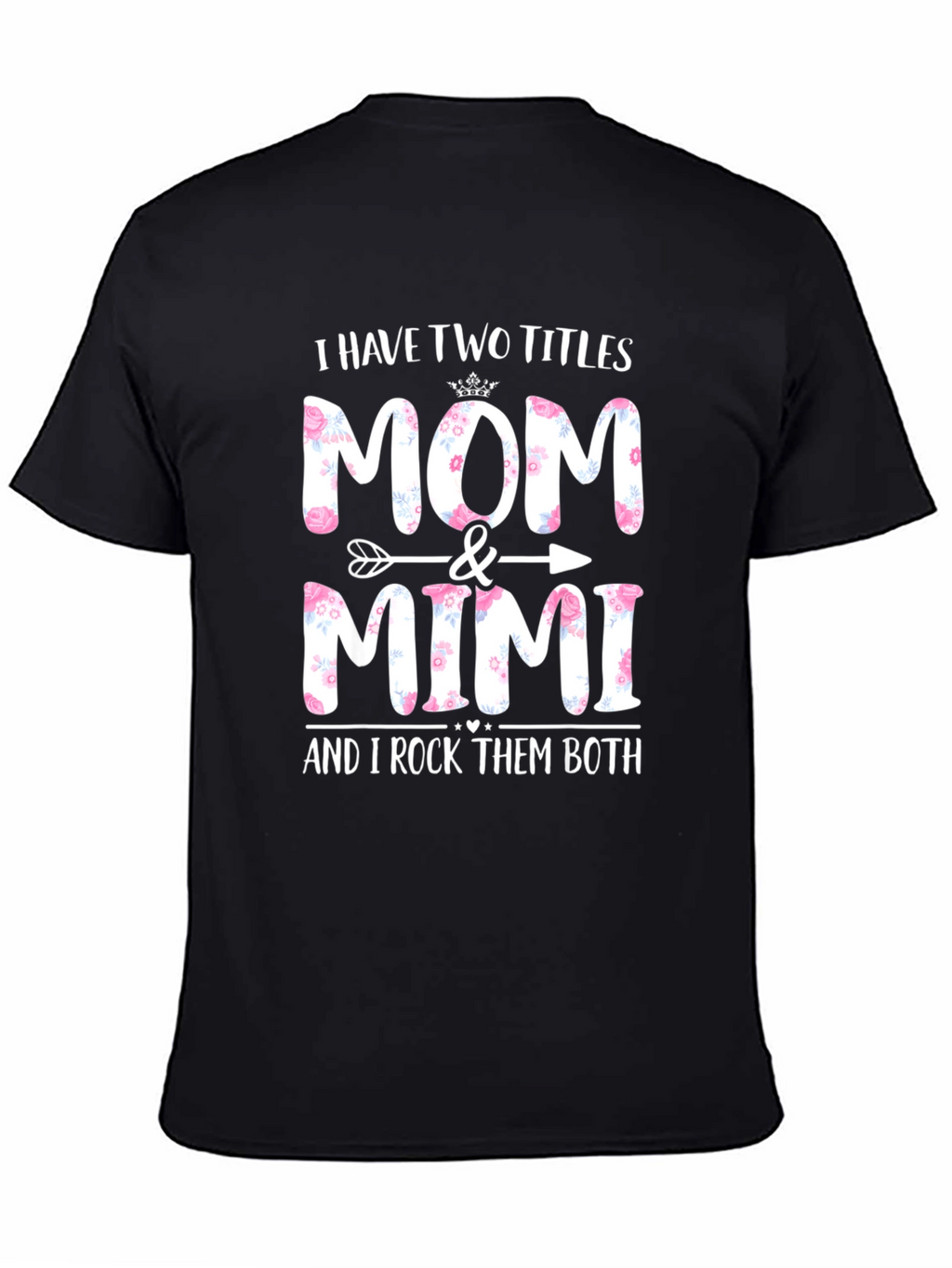 Mom & Mimi Floral Graphic Tee