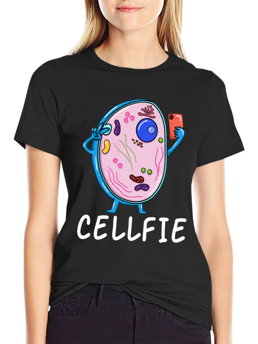 Cellfie Graphic T-Shirt - Biology Humor
