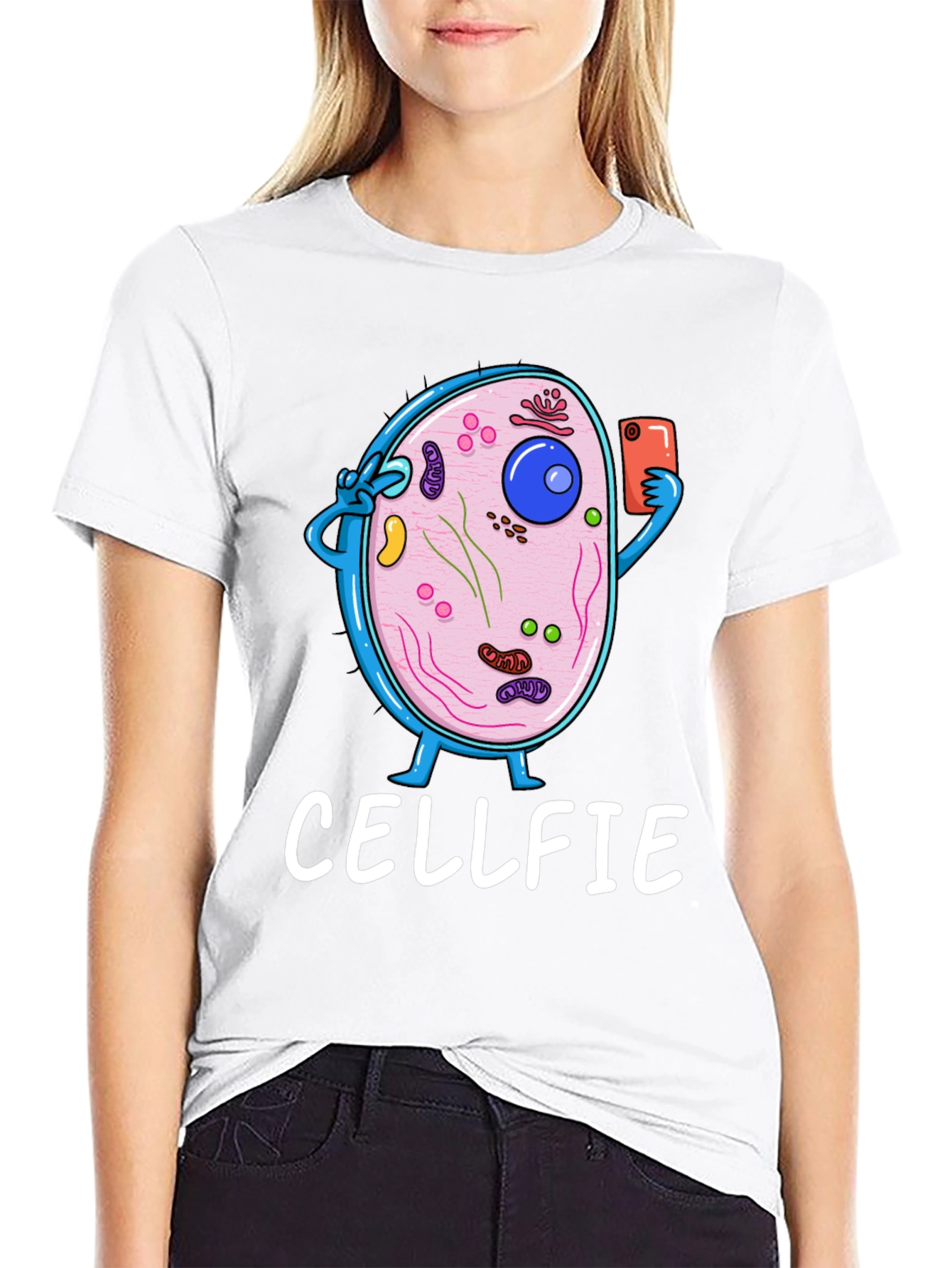 Cellfie Graphic T-Shirt - Biology Humor