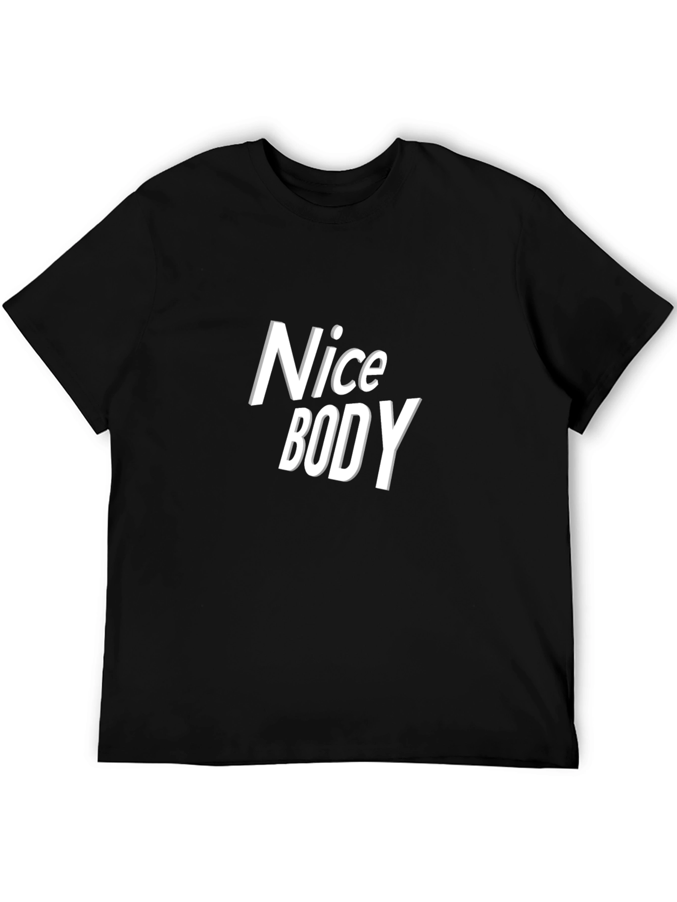 Nice Body Graphic Tee - Trendy T-Shirt