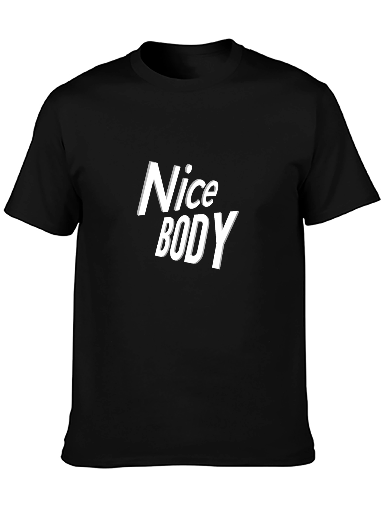 Nice Body Graphic Tee - Trendy T-Shirt