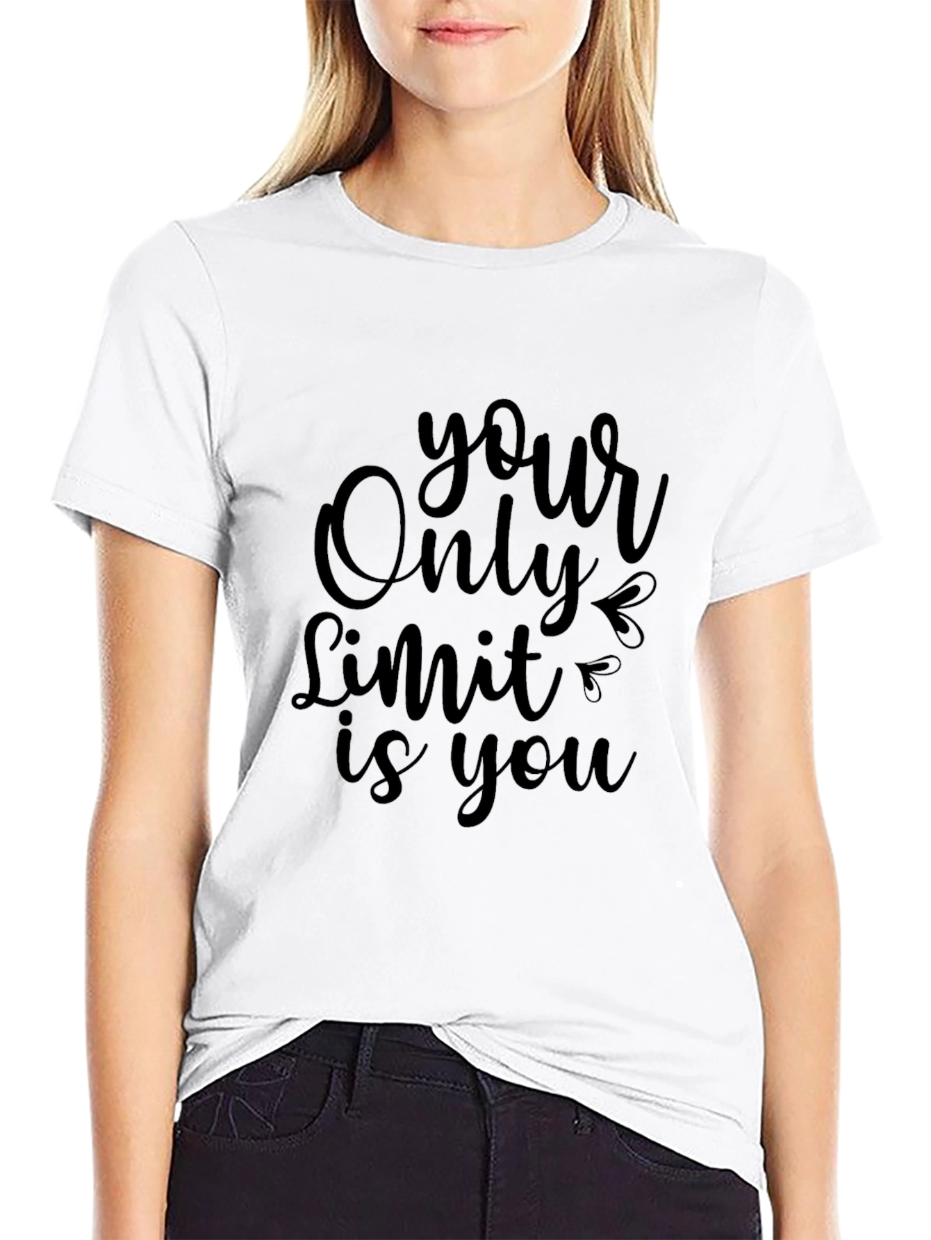 Motivational Graphic Tee - Your Only Limit