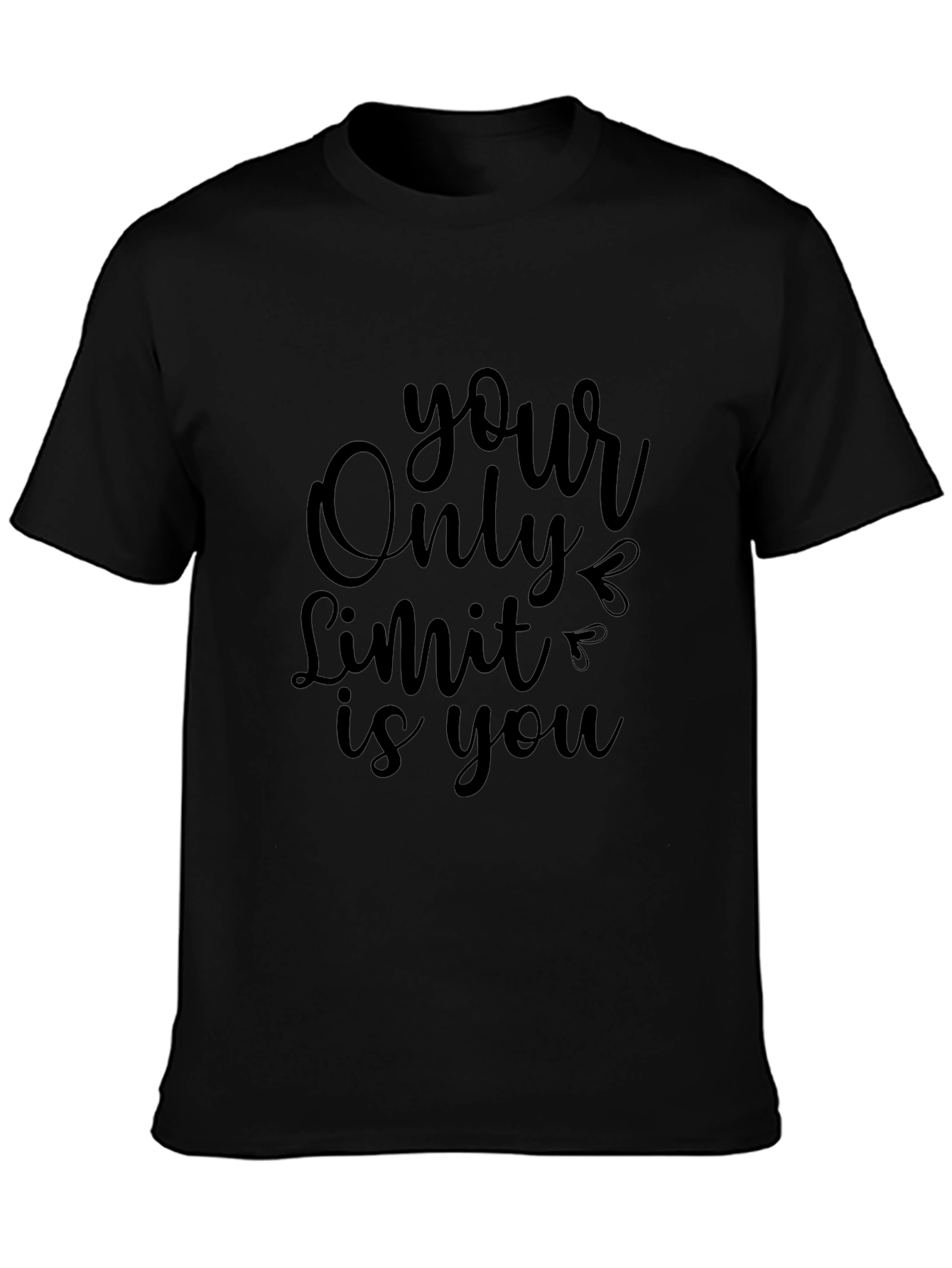 Motivational Graphic Tee - Your Only Limit