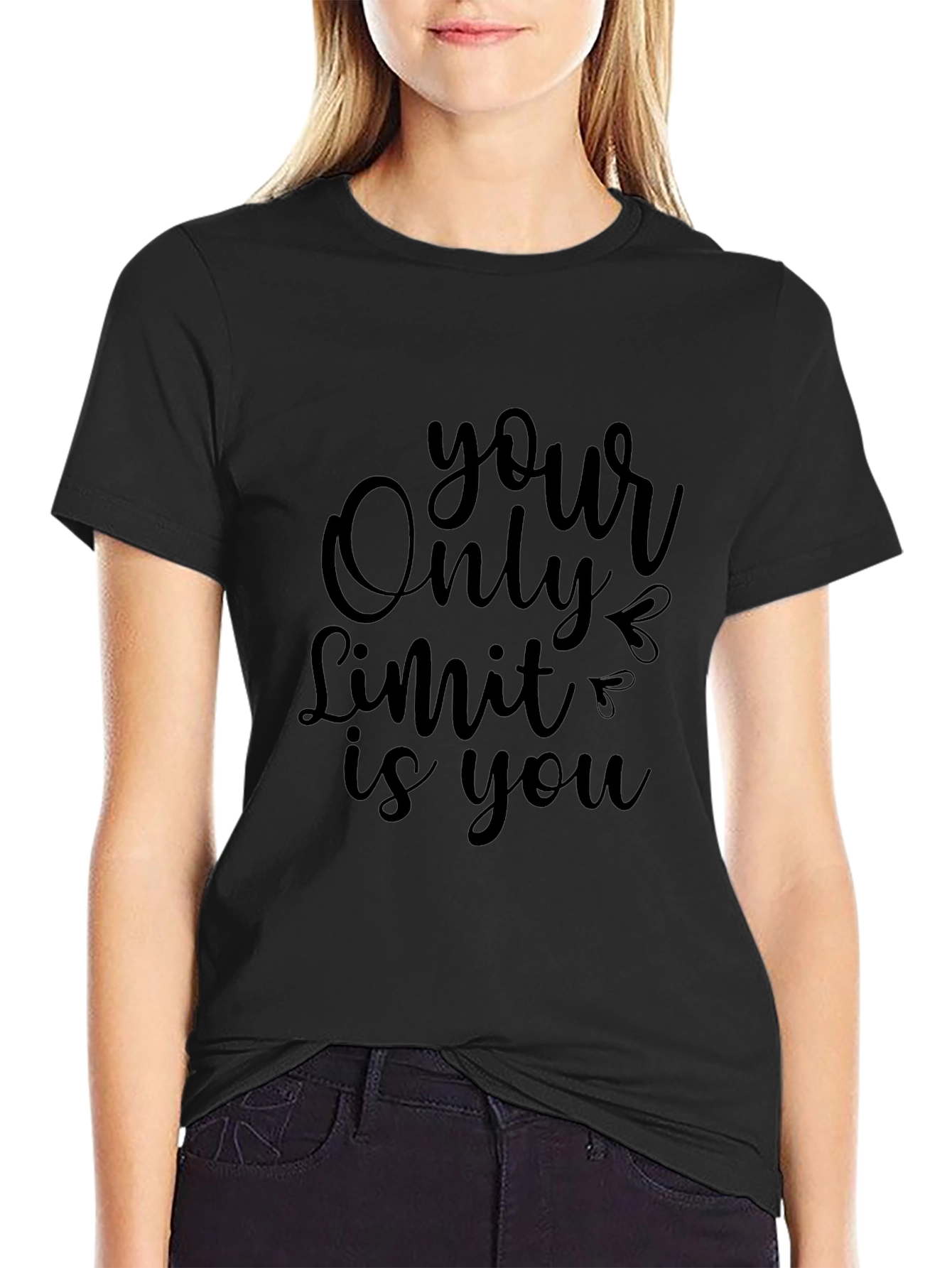Motivational Graphic Tee - Your Only Limit