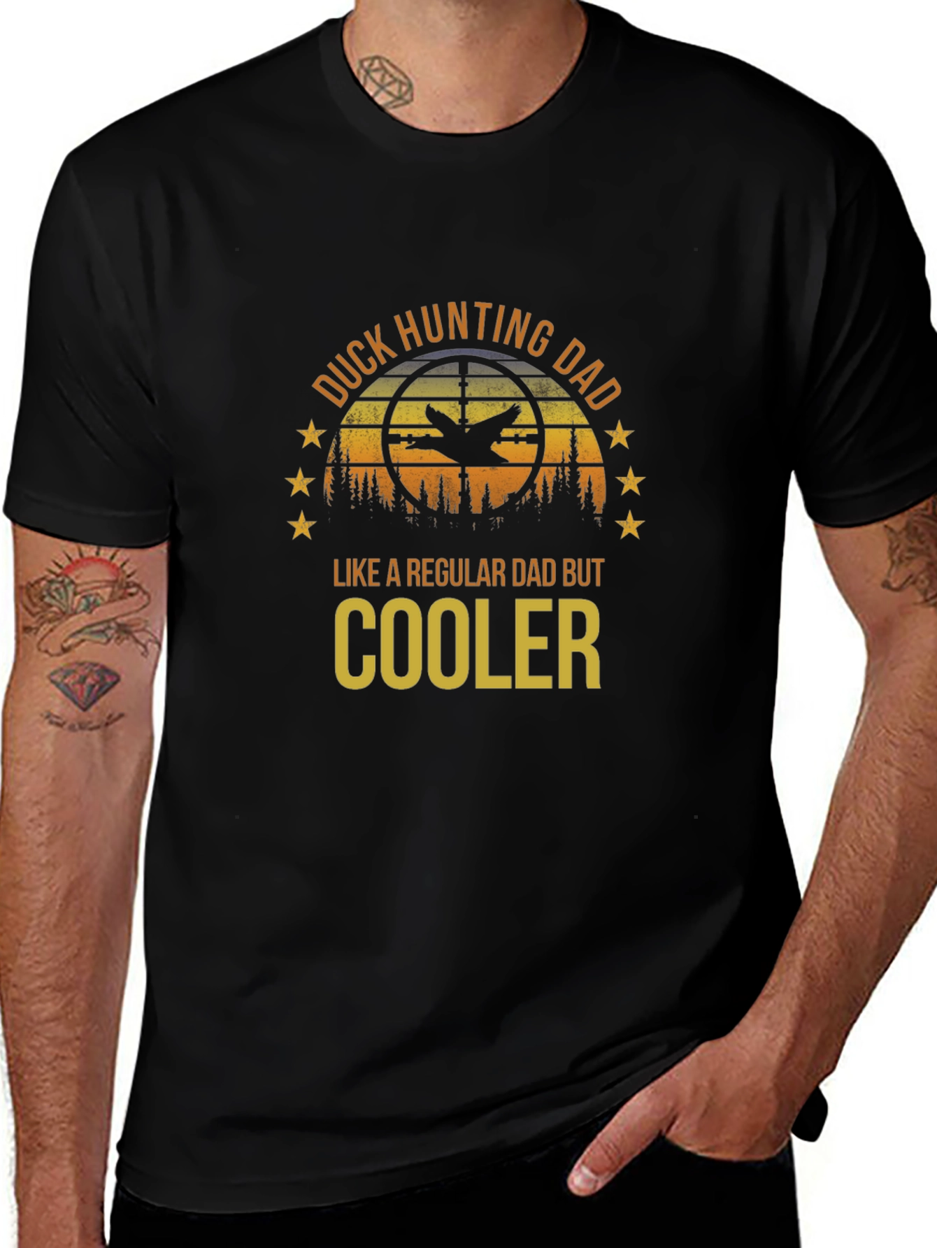 Duck Hunting Dad T-Shirt - Regular Dad But Cooler