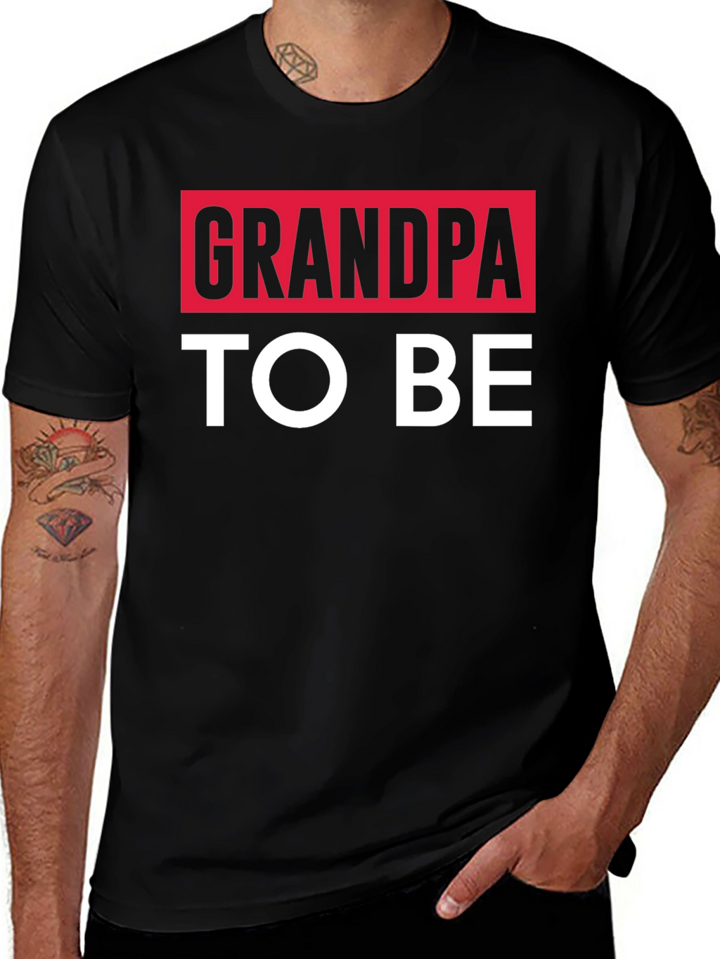 Grandpa To Be Graphic T-Shirt