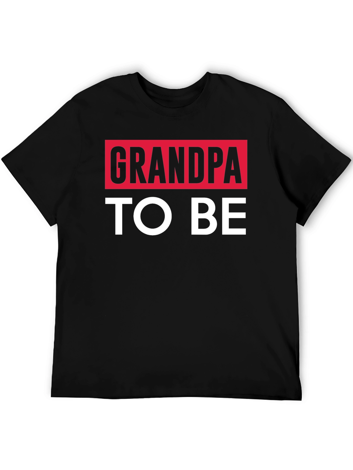 Grandpa To Be Graphic T-Shirt