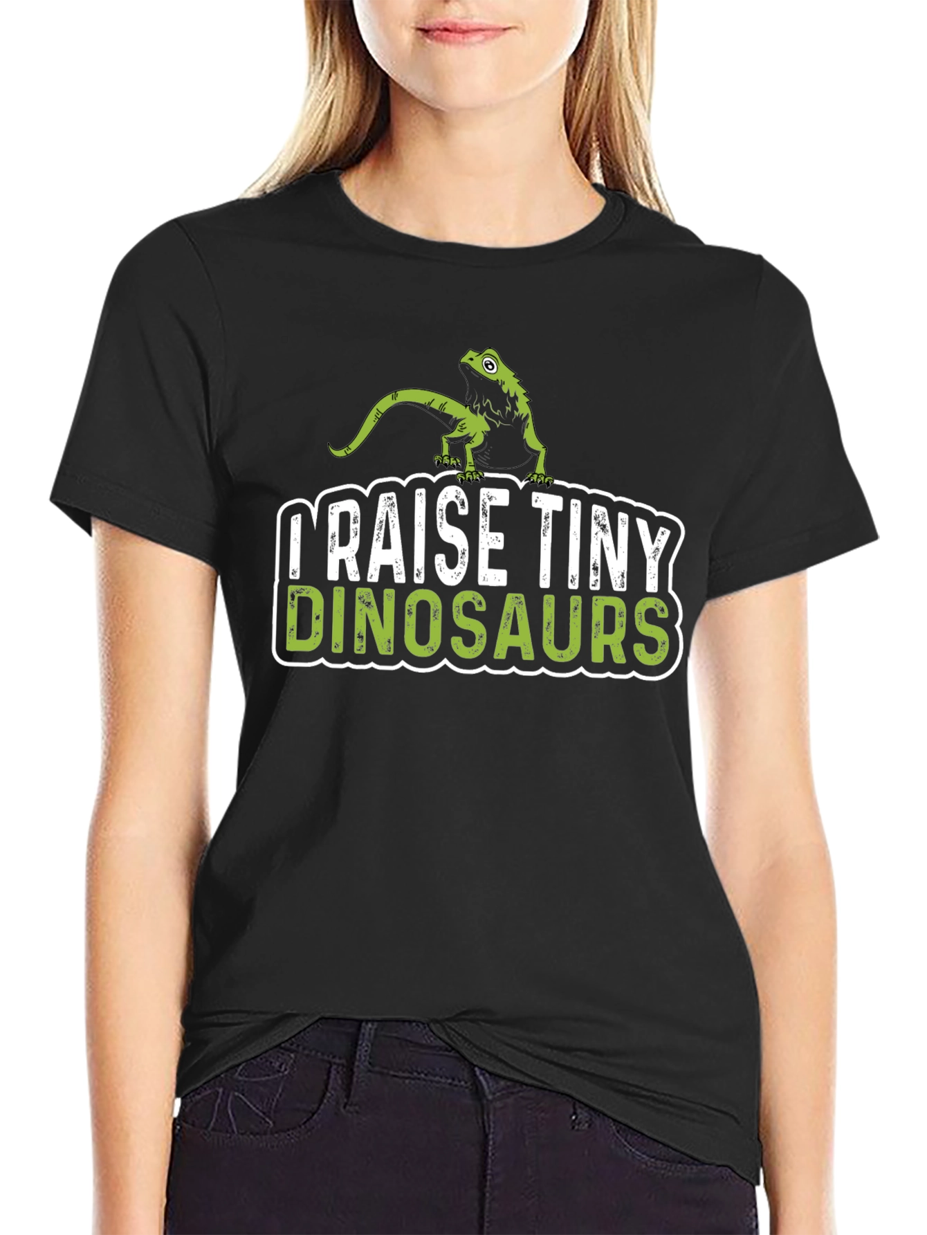 I Raise Tiny Dinosaurs T-Shirt - Reptile Lover Tee