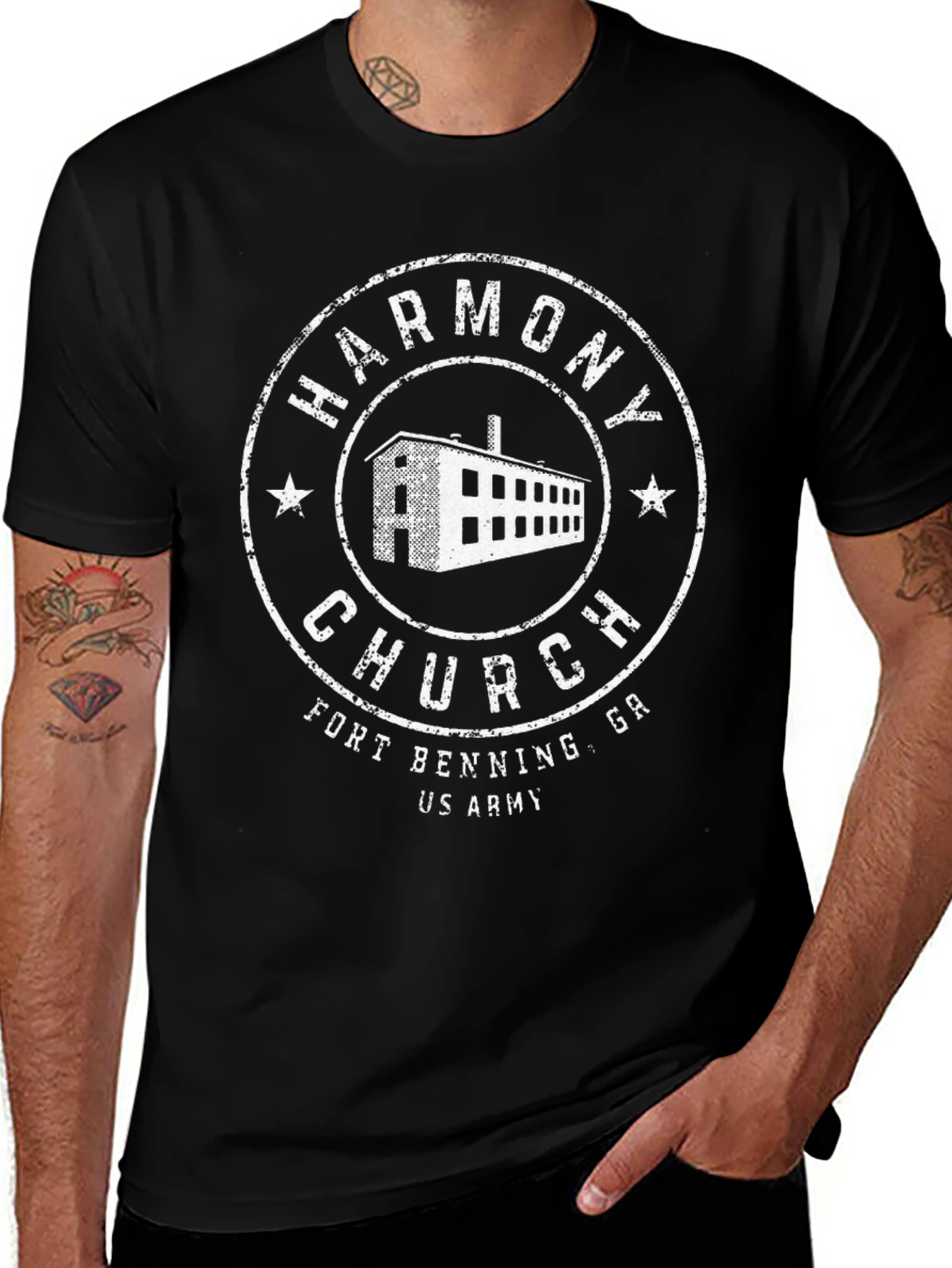 Harmony Church Fort Benning US Army T-Shirt
