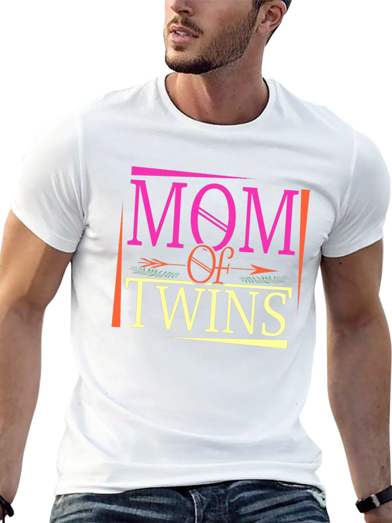Mom of Twins Graphic T-Shirt