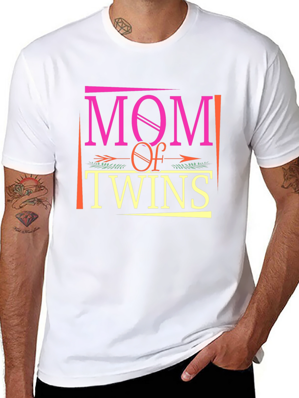 Mom of Twins Graphic T-Shirt