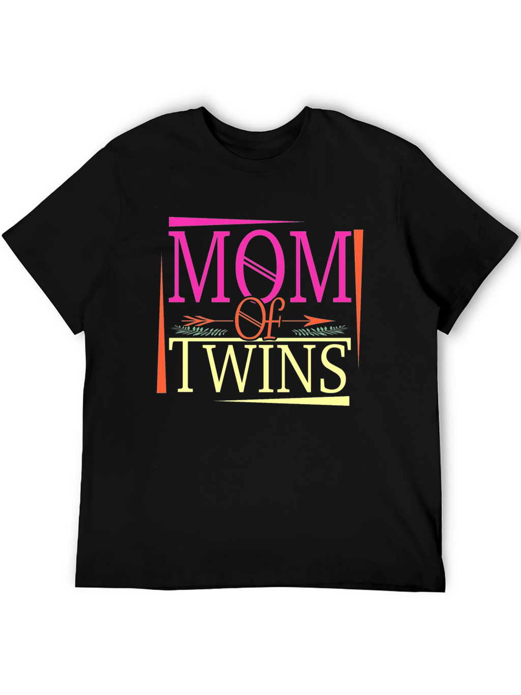 Mom of Twins Graphic T-Shirt