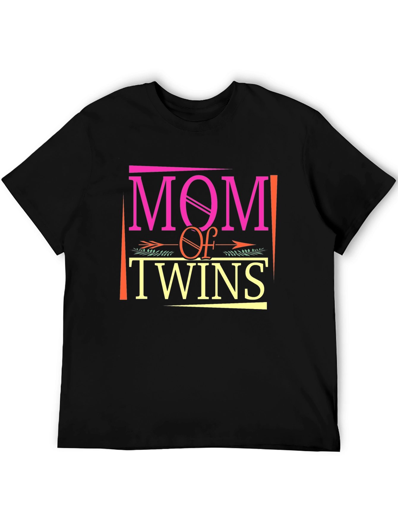 Mom of Twins Graphic T-Shirt
