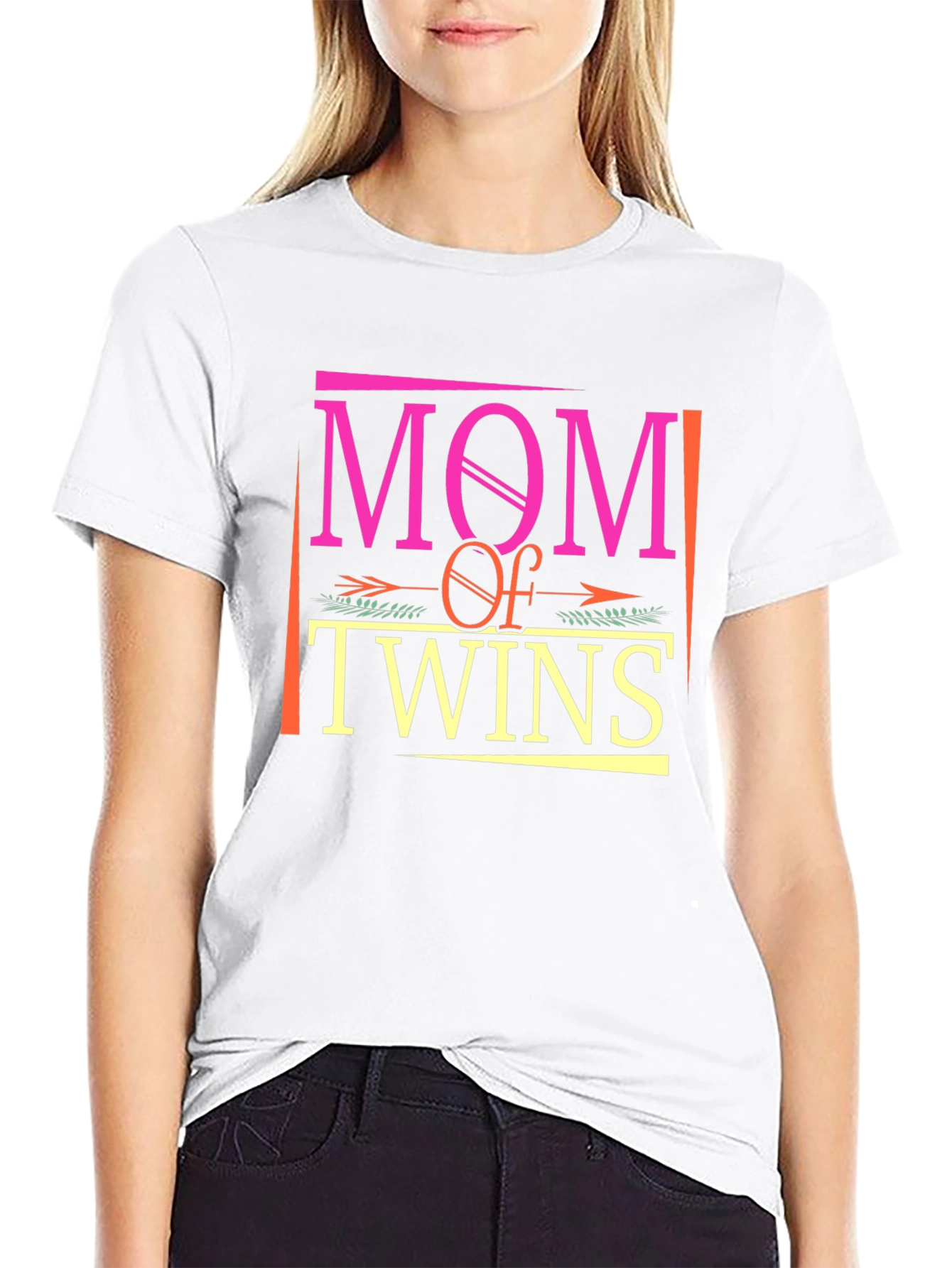 Mom of Twins Graphic T-Shirt