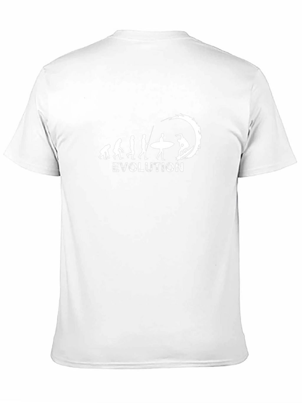 Surfing Evolution Graphic Tee - Black