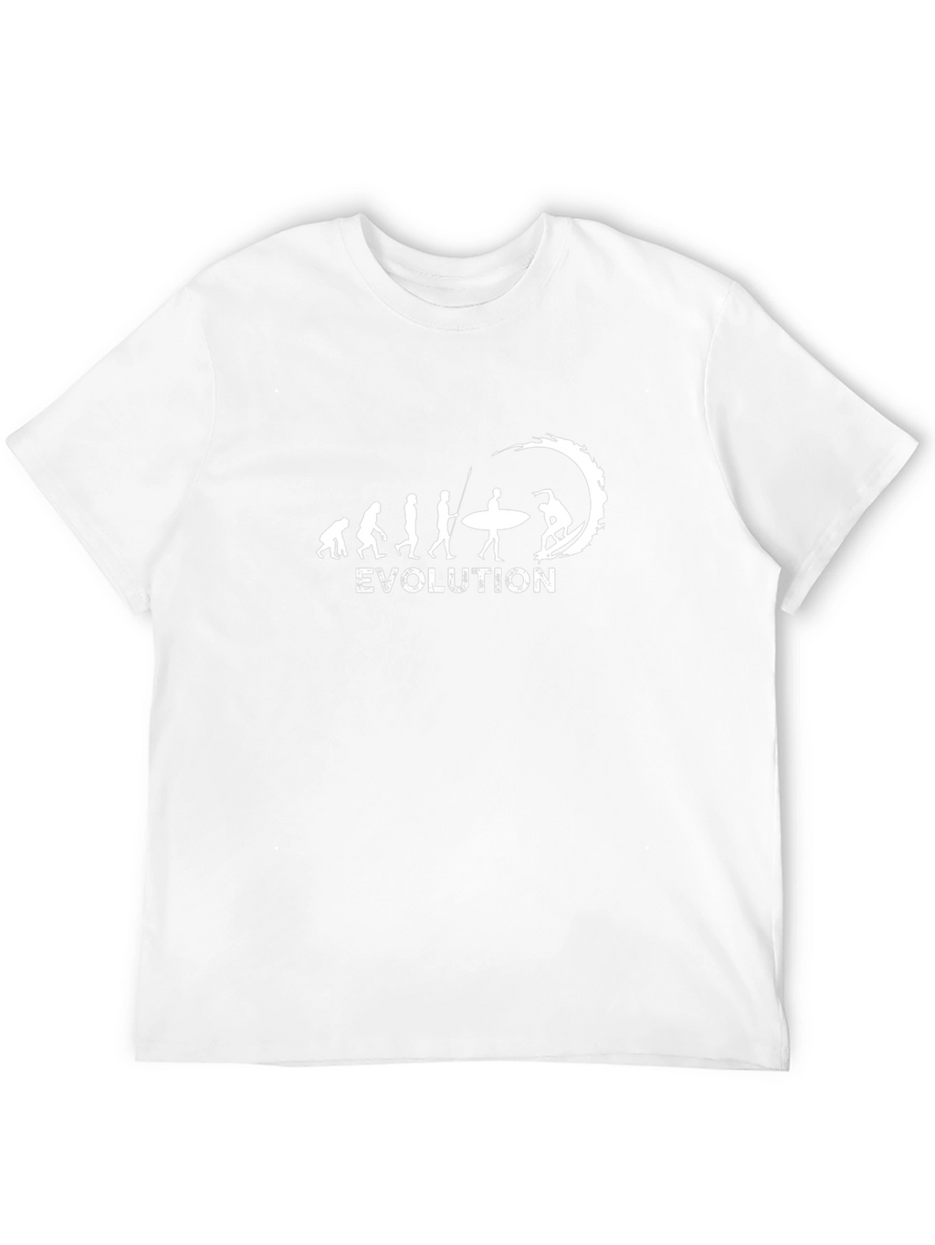 Surfing Evolution Graphic Tee - Black