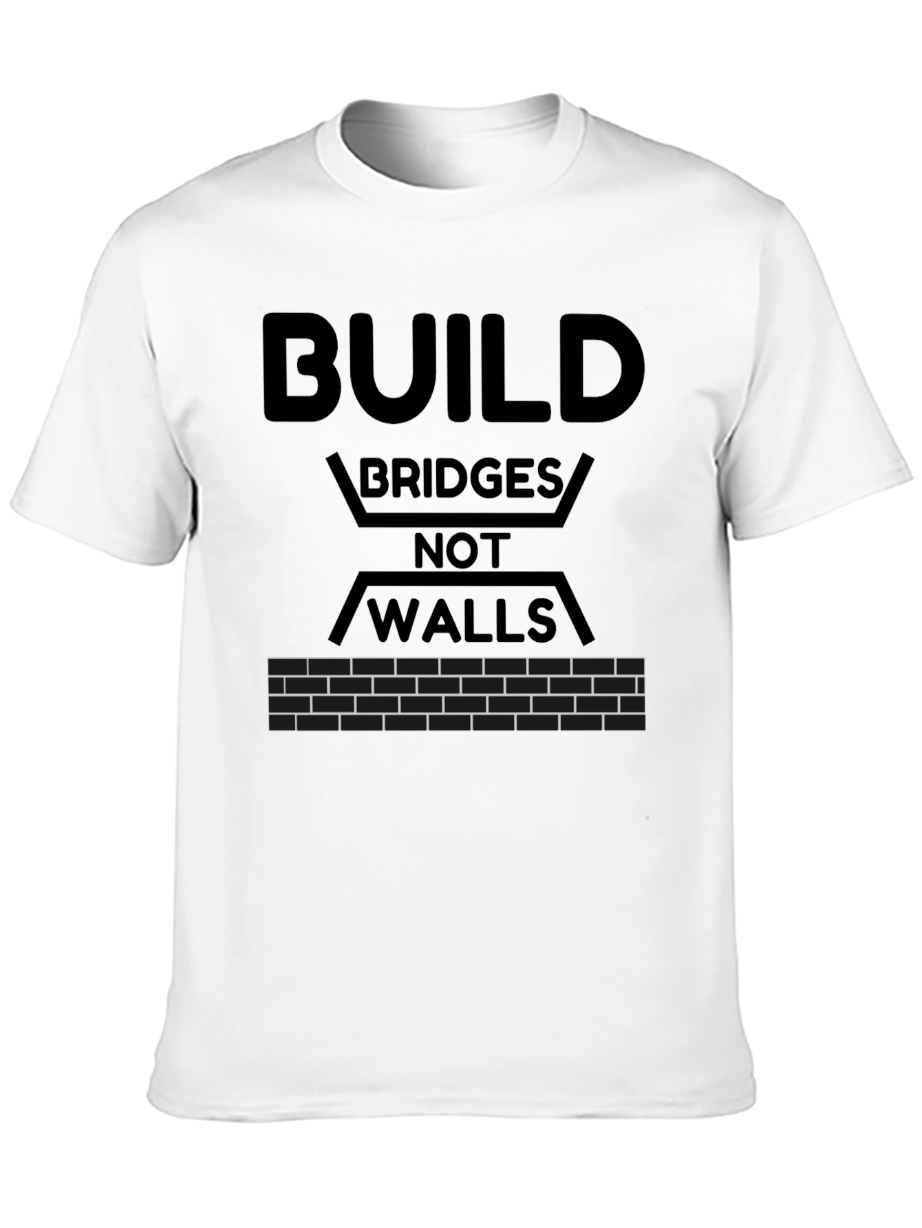 Build Bridges T-Shirt - Political Statement Tee