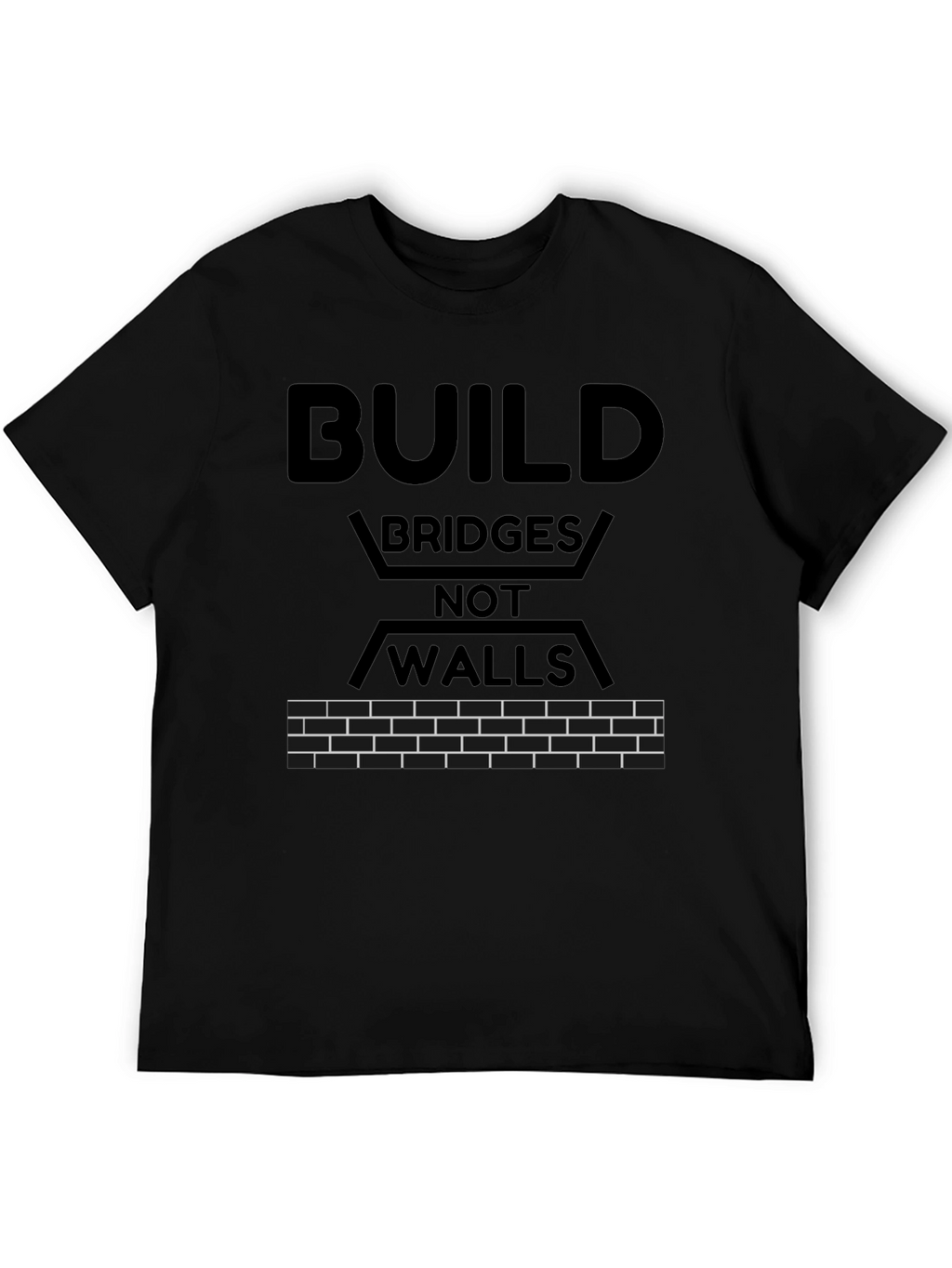 Build Bridges T-Shirt - Political Statement Tee